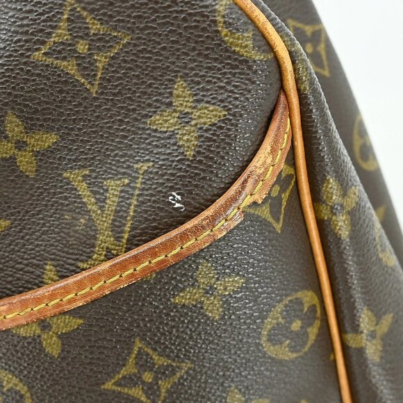 LOUIS VUITTON DEAUVILLE BOWLING HANDBAG MONOGRAM M42270 VI1904 YQ03963 BN01 - Picture 6 of 11